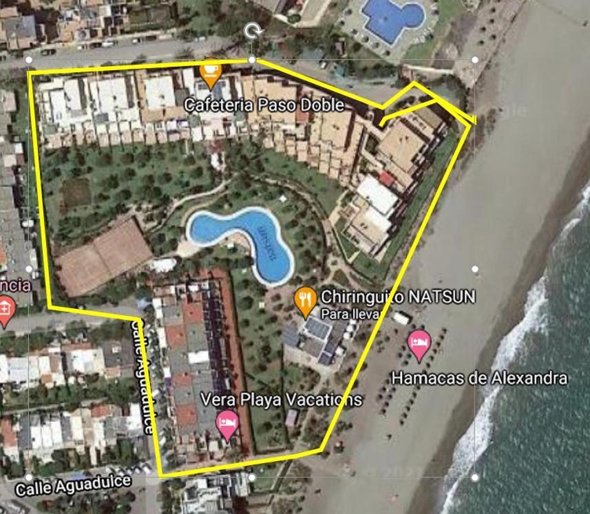 Natura Mediterranea Estudio Naturista Primera Linea Con Piscina Vera Eksteriør bilde